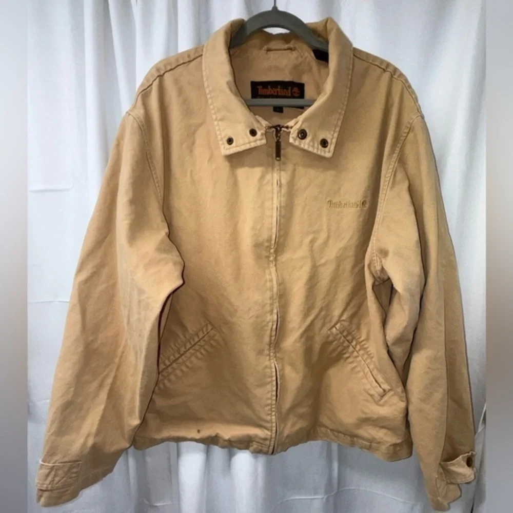 Timberland Light Brown Casual Jacket Size- L